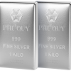 Bạc thỏi Phú Quý 999 1KG